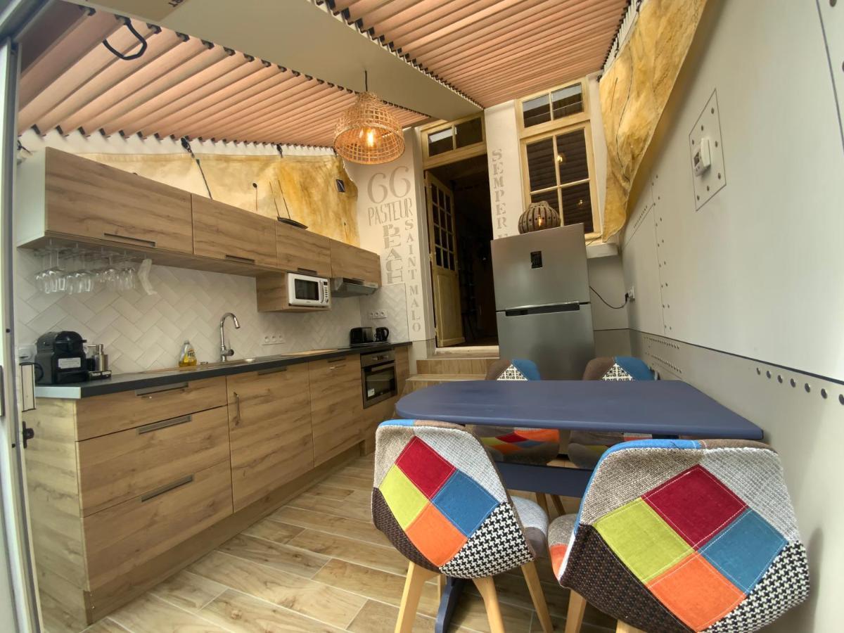 Maison Bord De Mer « Le Bateau Ivre » Saint-Malo Exteriér fotografie