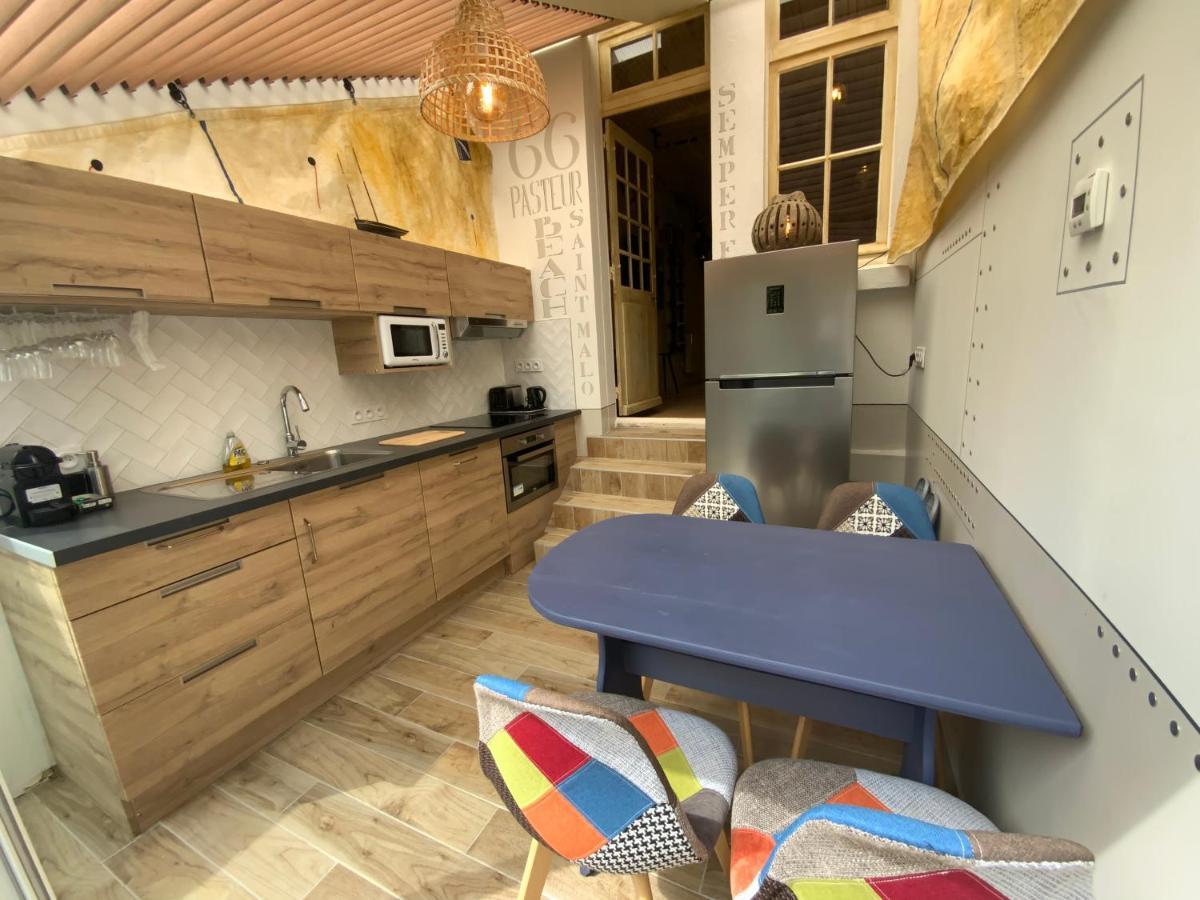Maison Bord De Mer « Le Bateau Ivre » Saint-Malo Exteriér fotografie